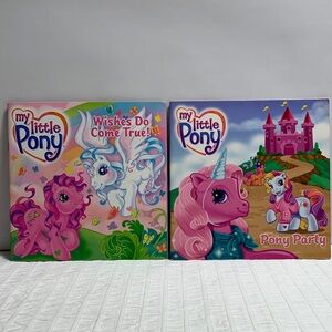 My Little Pony Softcover Books - 2004 by HarperFestival & Hasbro
